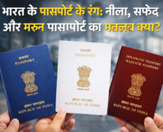 भारत के पासपोर्ट के रंग क्या बताते हैं नीला, सफेद और मरून पासपोर्ट का पूरा मतलब